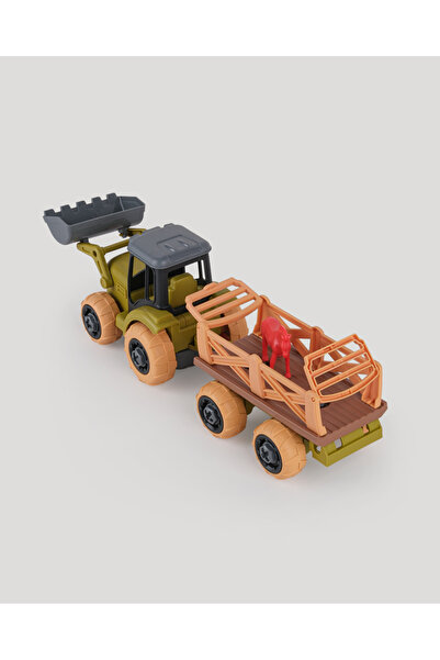 LETS BE CHILD Hayvanlı Sök-Tak Çiftlik Araçları Traktör