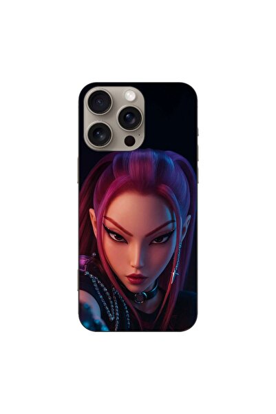 OEM Husa compatibila cu Apple iPhone 16 Pro Max Silicon Gel Tpu Model KPop De...
