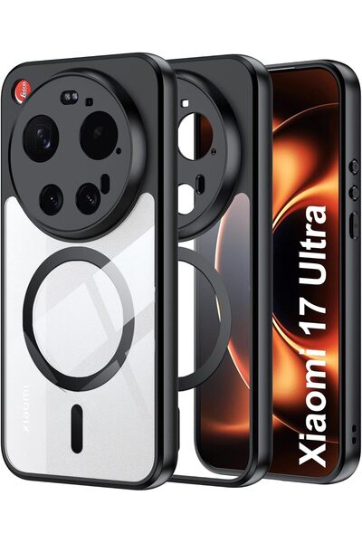 m.tk moveteck Xiaomi 17 Ultra Uyumlu Kılıf Kamera Çevresi Korumalı Mat Siyah ...