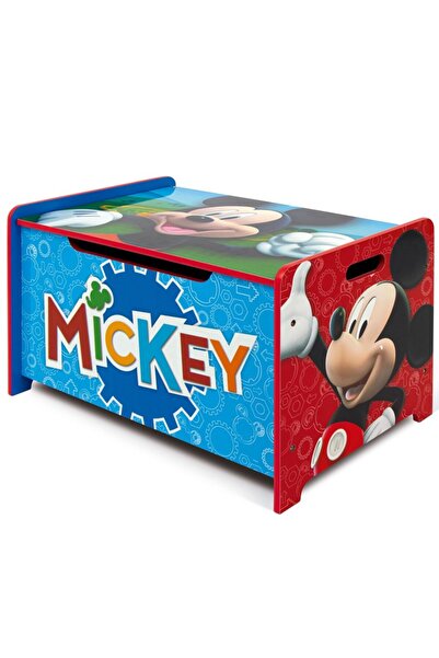 arditex Cutie de depozitare din lemn pentru jucării Mickey Mouse