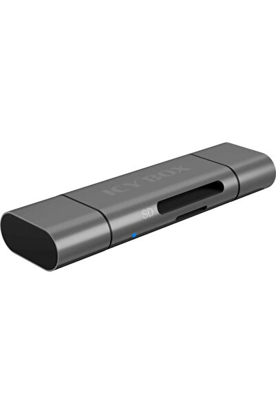 ICY BOX Αναγνώστης καρτών USB 3.2 micro USB Type-C για /S/D/ /m/i/c/r/o/S/D/ ...