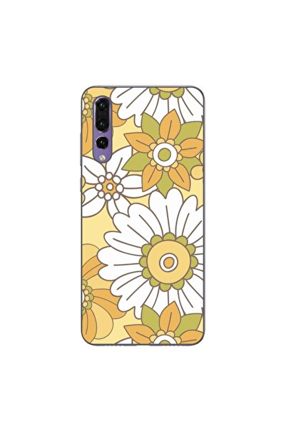 OEM Θήκη συμβατή με Huawei P20 Pro από σιλικόνη gel TPU με σχέδιο Παστέλ Κήπου
