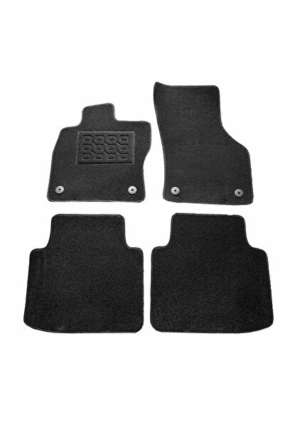 Best Auto Vest Covorase mocheta VW Arteon 2017-prezent, Negre, set de 4 Buc.