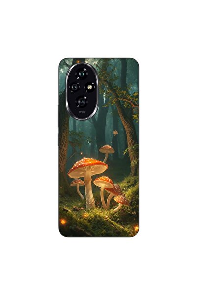 OEM Case compatible with Honor 200 Silicon Gel Tpu Pattern Glowing Magical Mu...