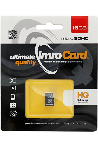Imro microSDHC 16GB UHS-I με Αντάπτορα
