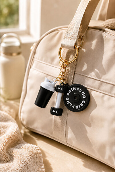 Eyiser Store Fitness Charm Keychain Set - Special for Sports and Fitness Enth...