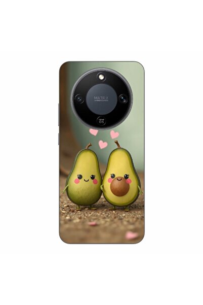 OEM Husa compatibila cu Honor Magic8 Lite Silicon Gel Tpu Model Kawaii Avocad...