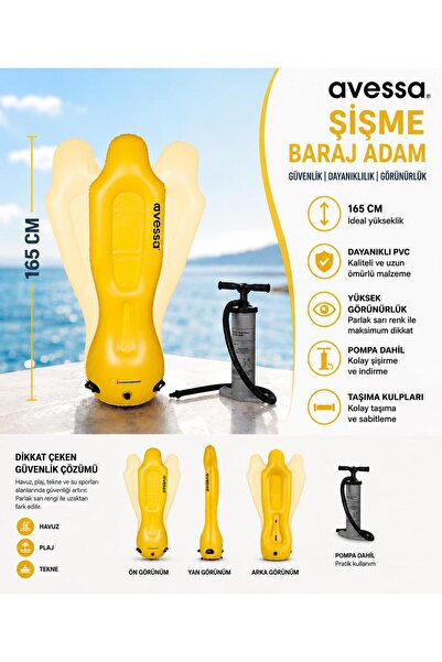 AVESSA TK-CQR-03 Şişme Baraj Adam 165 Cm