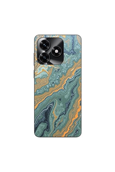OEM Husa compatibila cu Honor X5c Plus Silicon Gel Tpu Model Forest Flame Marble