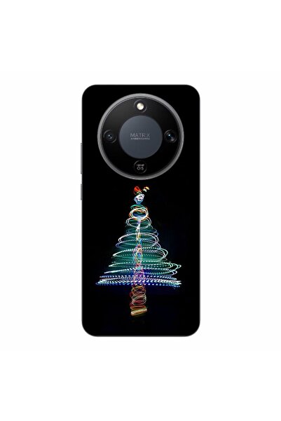 OEM Husa compatibila cu Honor Magic8 Lite Silicon Gel Tpu Model Craciun Brad ...