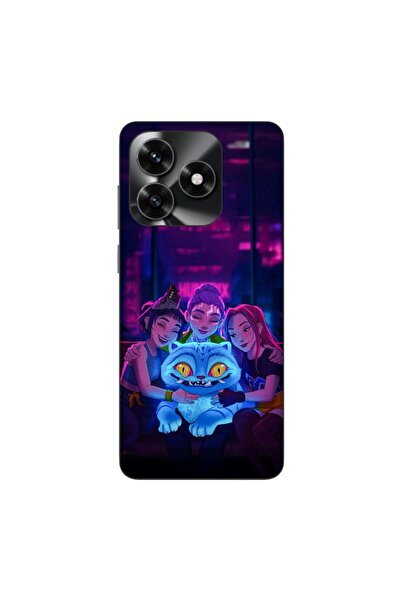OEM Husa compatibila cu Honor X5c Plus Silicon Gel Tpu Model KPop Demon Hunte...