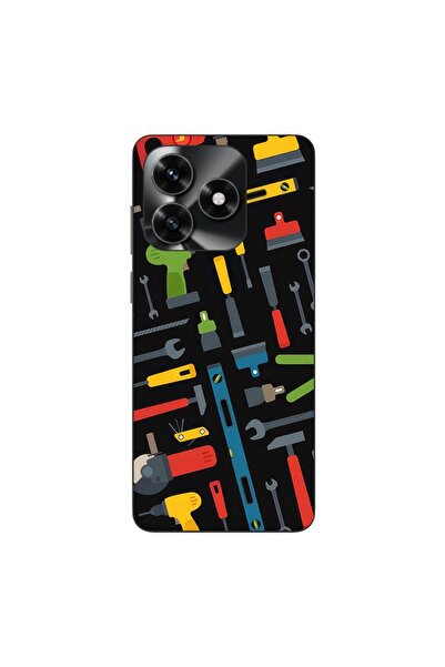 OEM Husa compatibila cu Honor X5c Plus Silicon Gel Tpu Model Unelte Pattern