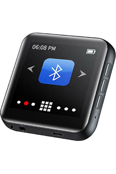 Ruizu M4 MP3 Player (16GB) με οθόνη αφής TFT 1.8 " Μαύρο