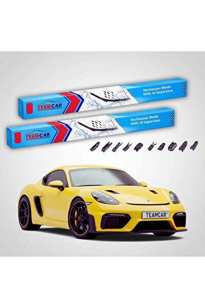 TEAMCAR Lamele ștergătoare Porsche 718 Cayman GT4 RS 982 2021-2026 |   Set fr...