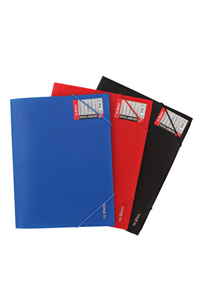 Globox Mapa plastic cu elastic Office Time
