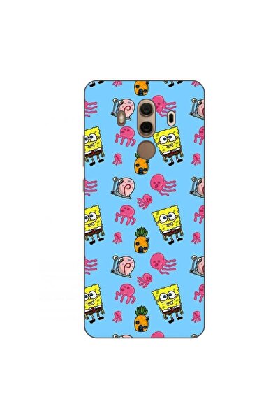 OEM Husa compatibila cu Huawei Mate 10 Pro Silicon Gel Tpu Model Spongebob Pa...