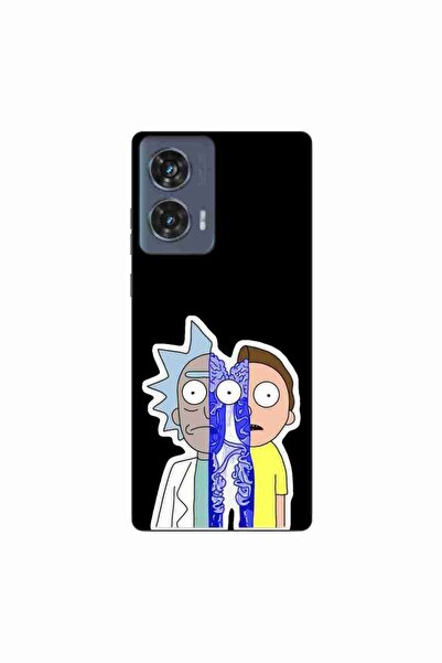 OEM Husa compatibila cu Motorola Edge 50 Fusion Silicon Gel Tpu Model Rick An...