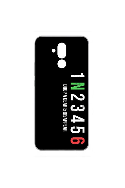 OEM Калъф, съвместим с Huawei Mate 20 Lite, силиконов гел TPU с шарка на зъбн...