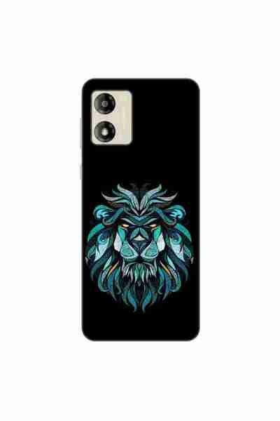 OEM Husa compatibila cu Motorola Moto E13 Silicon Gel Tpu Model Abstract Lion