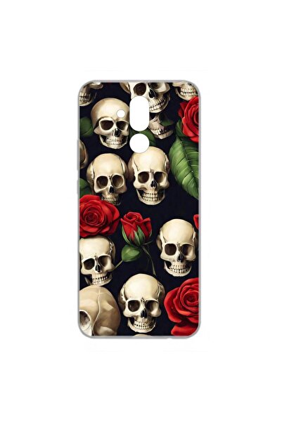 OEM Husa compatibila cu Huawei Mate 20 Lite Silicon Gel Tpu Model Skulls and ...