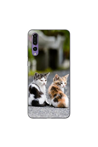 OEM Husa compatibila cu Huawei P20 Pro Silicon Gel Tpu Model Kitties