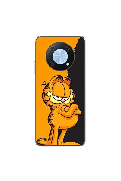 OEM Husa compatibila cu Huawei Nova Y90 Silicon Gel Tpu Model Garfield Black ...