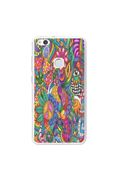OEM Husa compatibila cu Huawei P10 Lite Silicon Gel Tpu Model Psychedelic Draw