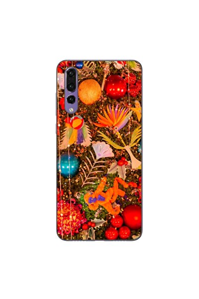 OEM Husa compatibila cu Huawei P20 Pro Silicon Gel Tpu Model Craciun Decor Br...