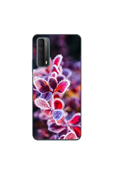 OEM Husa compatibila cu Huawei P Smart 2021 Silicon Gel Tpu Model Flori Inghe...