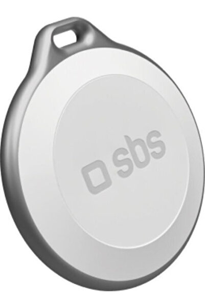 SBS Track My Tag Apple Find My & Google Find Hub White