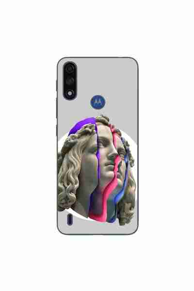 OEM Husa compatibila cu Motorola Moto E7 Power Silicon Gel Tpu Model Neon Ruins