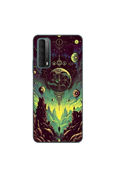 OEM Husa compatibila cu Huawei P Smart 2021 Silicon Gel Tpu Model Mystical Pl...