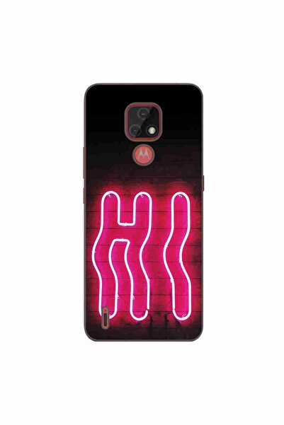 OEM Husa compatibila cu Motorola Moto E7 Silicon Gel Tpu Model Neon Hi