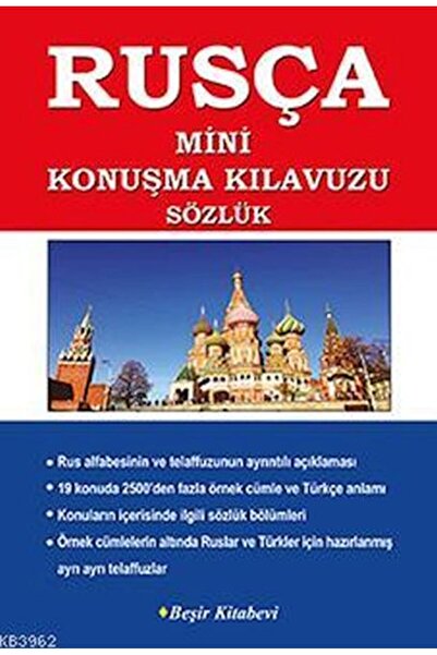Beşir Kitabevi Rusça Mini Konuşma Kılavuzu Sözlük