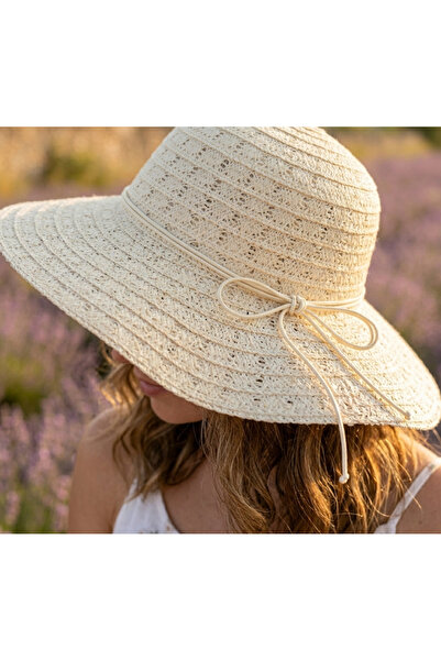 GlassySKY Luxury Lace Breathable Women's Hat, Beach Summer Vacation