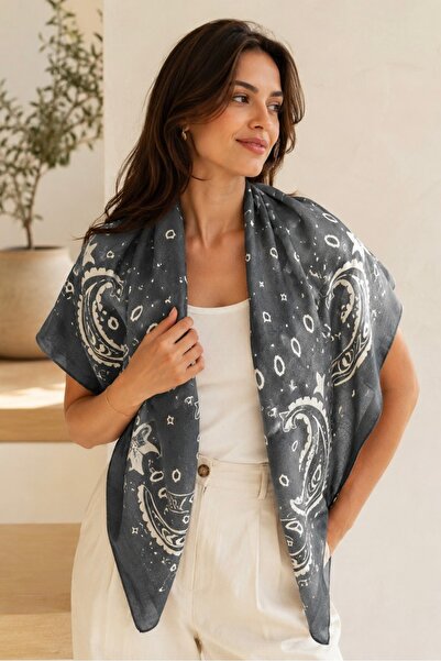 keisy Women's Kujten Cotton Premium Scarf 90X90