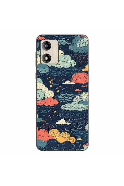 OEM Husa compatibila cu Motorola Moto E13 Silicon Gel Tpu Model Mystic Night Sky