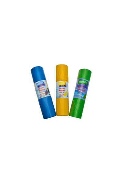 Egepack Top Bottom Set of 3 Household / Garbage Bags 240 L, Selective LDPE, 1...