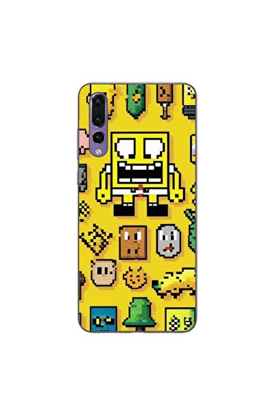 OEM Θήκη συμβατή με Huawei P20 Pro από σιλικόνη gel TPU με σχέδιο Pixel Art Σ...