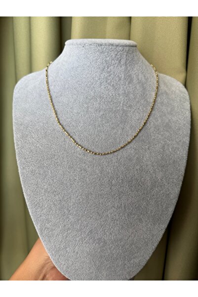 XUPING JEWELRY TuelaTaki /Xuping Jewelry İnce Topçuk Model Zincir Kolye 14 Ay...