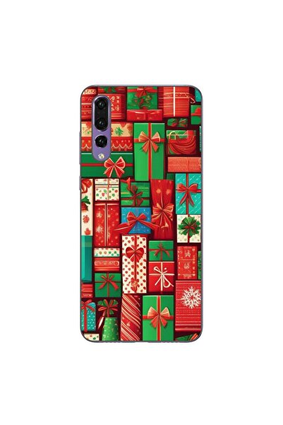 OEM Θήκη συμβατή με Huawei P20 Pro από σιλικόνη gel TPU με σχέδιο Χριστουγενν...