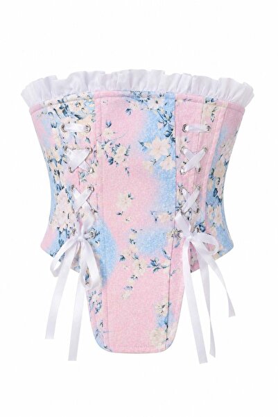 HAZELANNA Kuşgözü Pembe Korse