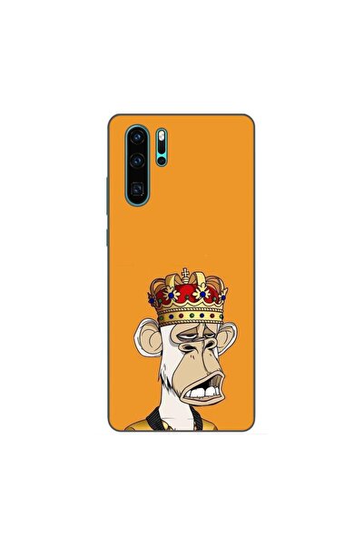 OEM Θήκη συμβατή με Huawei P30 Pro Σιλικόνης Τζελ TPU Μοντέλο NFT Royal Ape
