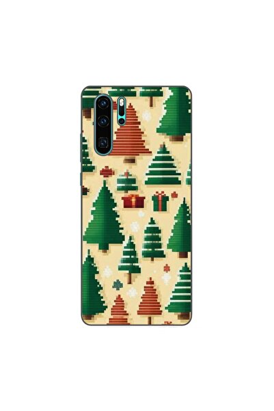 OEM Husa compatibila cu Huawei P30 Pro Silicon Gel Tpu Model Pixel Art Christ...