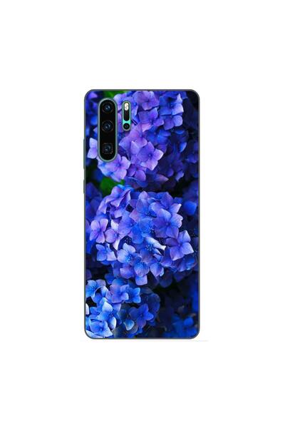 OEM Θήκη συμβατή με Huawei P30 Pro από σιλικόνη gel TPU με σχέδιο ορτανσίας