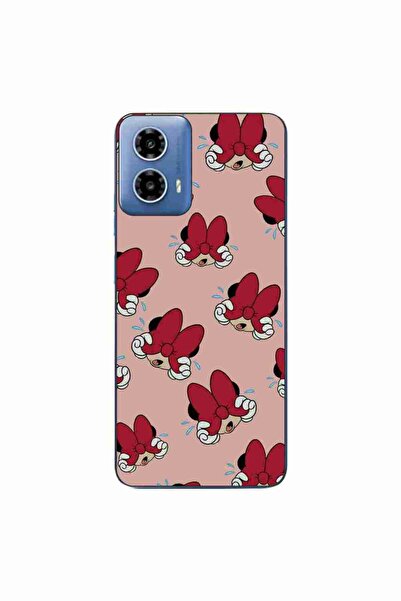 OEM Husa compatibila cu Motorola Moto G34 Silicon Gel Tpu Model Minnie Patter...