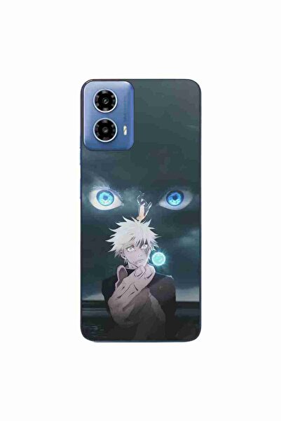 OEM Калъф, съвместим с Motorola Moto G34, силиконов гел TPU, с шарка Джуджуцу...
