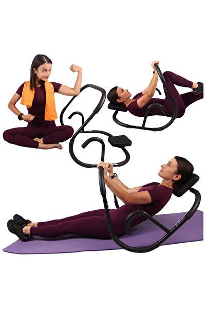 Mardil Aparat de exerciții abdominală tip balansier, Suport ergonomic, 69x60x...