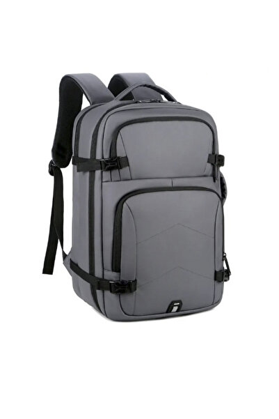 SAKO Unisex Σακίδιο Laptop 15.6'' Γκρι 30L 2023-GREY