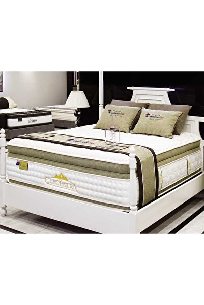 Generic Americanstar Cleopatra, 7 Zone Pocket In Pocket Spring + Natural Latex, Medium Soft Mattress 160X200X32Cm